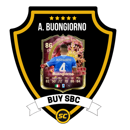 EA FC 26 SBC Alessandro Buongiorno - PS4, PS5, Xbox One, Xbox Series X, Xbox Series S